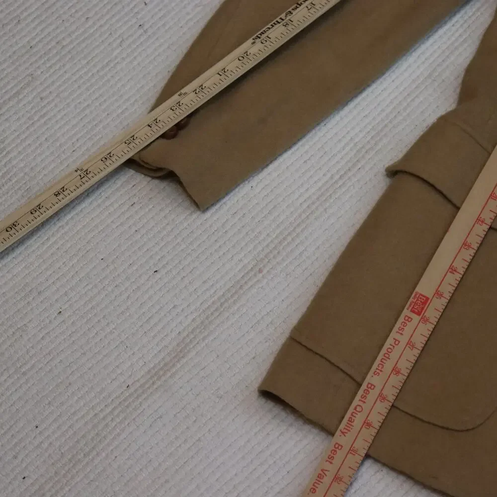Vintage‎ Corbin Wool Blazer Tan Camel Hair Look Sport Coat 3-Button